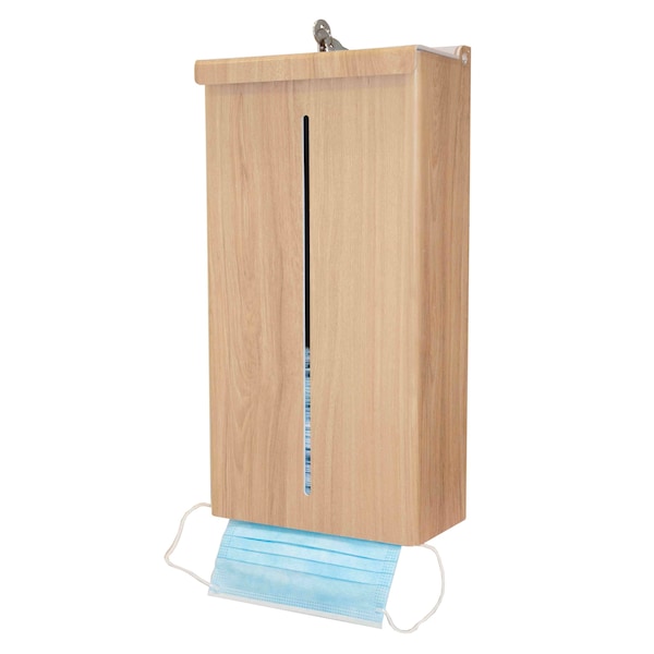 Face Mask Locking Dispenser, Holds 4 Boxes